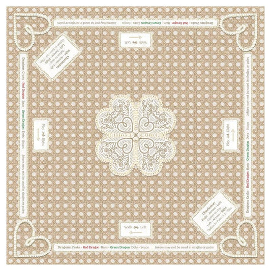 Mahjong Gaming Mat, CANNAGE BLONDE **RULES EDITION**