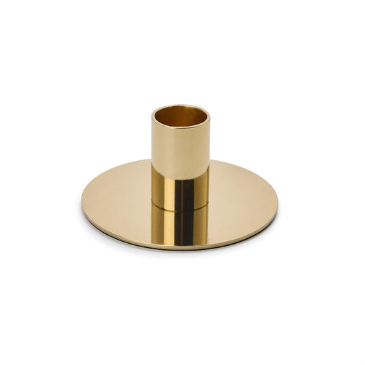 GOLD TAPER CANDLEHOLDER