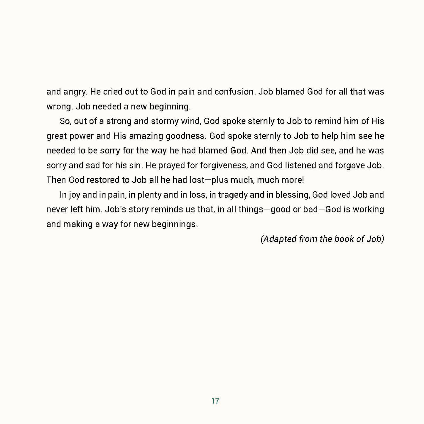 A YEAR OF BIBLE STORIES