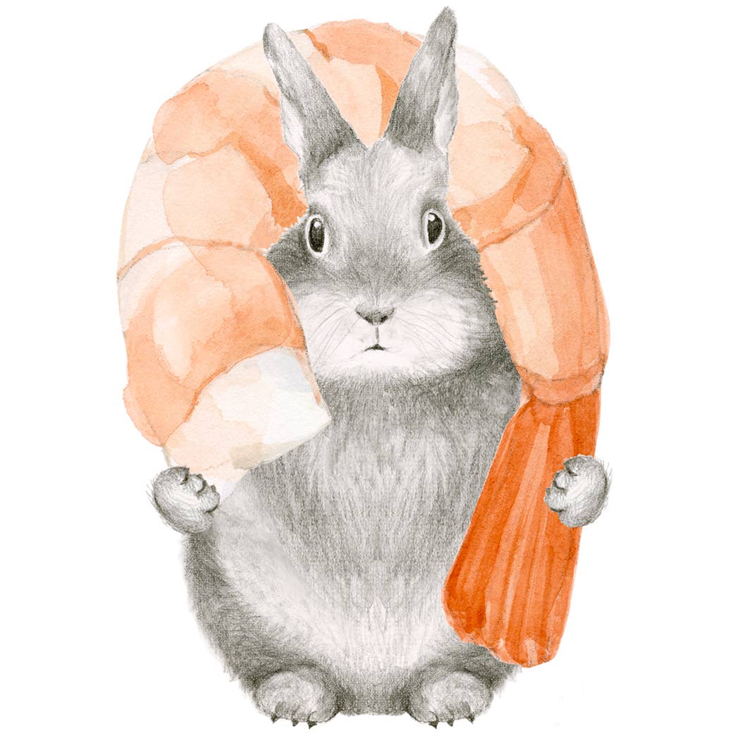 SHRIMPLY THE BEST BUNNY
