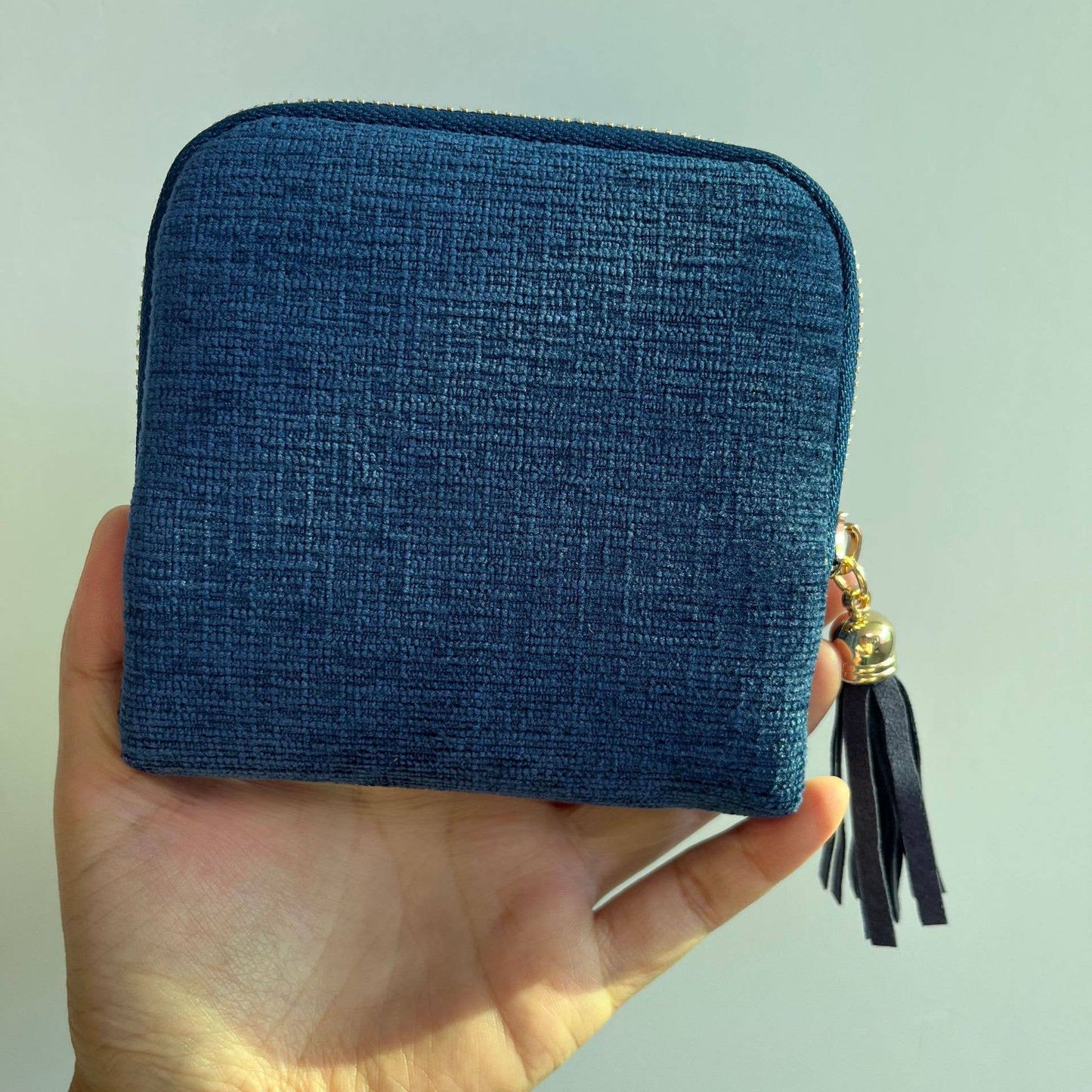 FRINGE ZIPPER JEWELRY ORGANIZER
