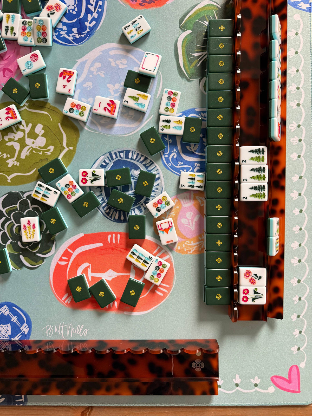 NEOPRENE MAHJONG MAT