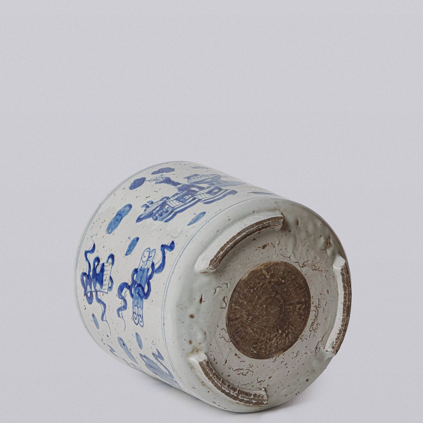 TREASURES FOOTED CACHEPOT