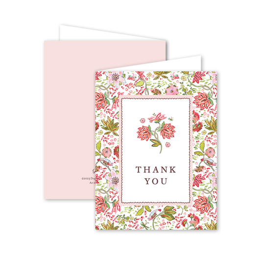 OISEAUX EN FLEURS THANK YOU