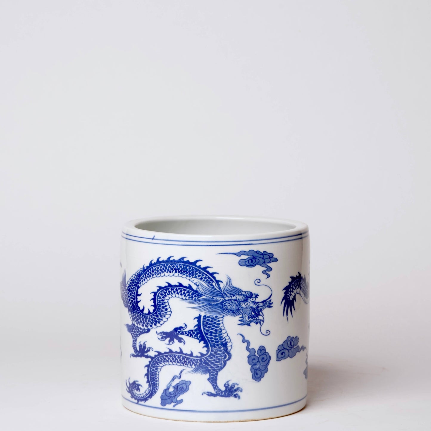 DANCING DRAGONS CACHE POT