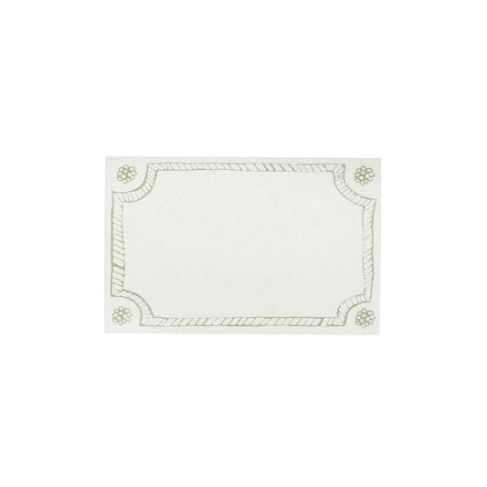 BERRY AND THREAD PLACECARD- BASIL