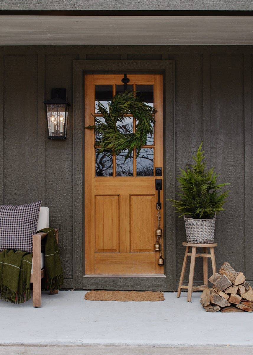 NORFOLK PINE WREATH- 24"