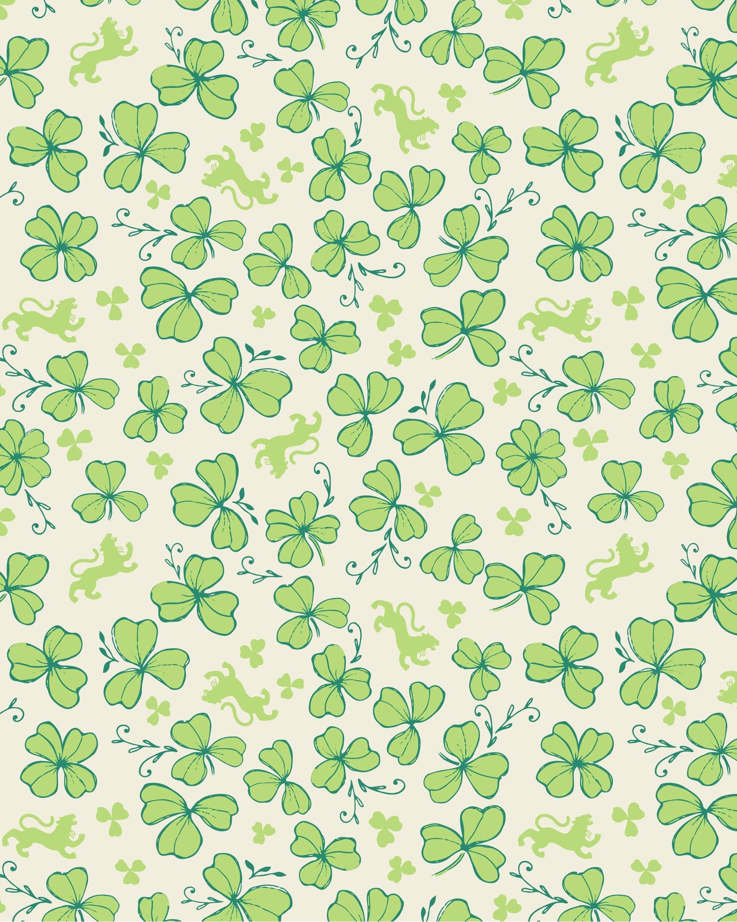 MAHJONG GAMING MAT, CLOVERS - RULES ADDITION