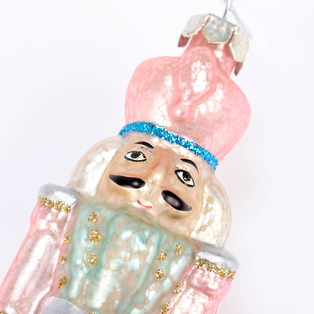 NUTCRACKER GLASS ORNAMENT