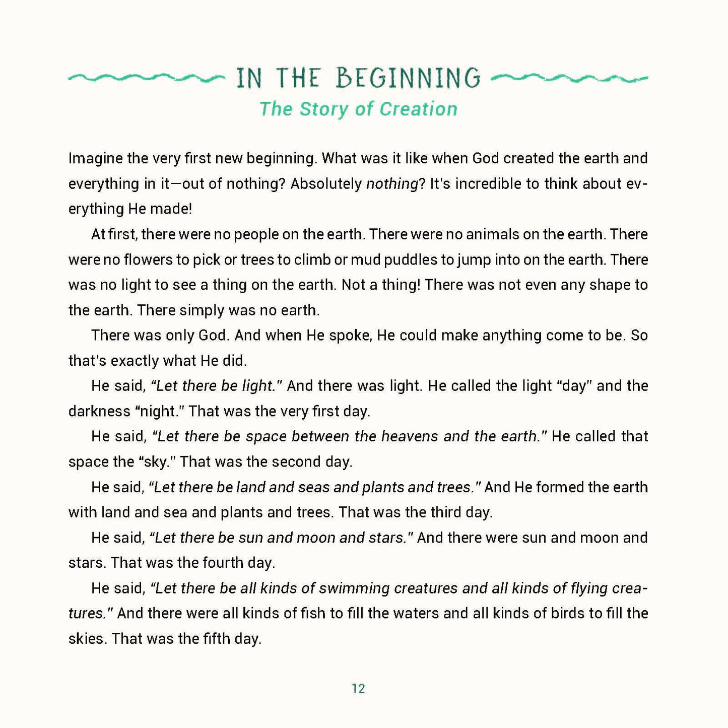 A YEAR OF BIBLE STORIES