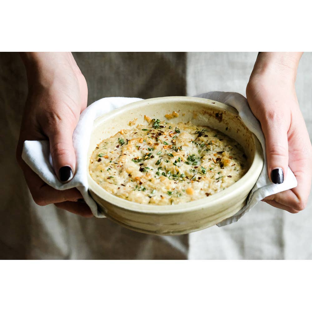 CERAMIC ARTICHOKE BAKER DISH