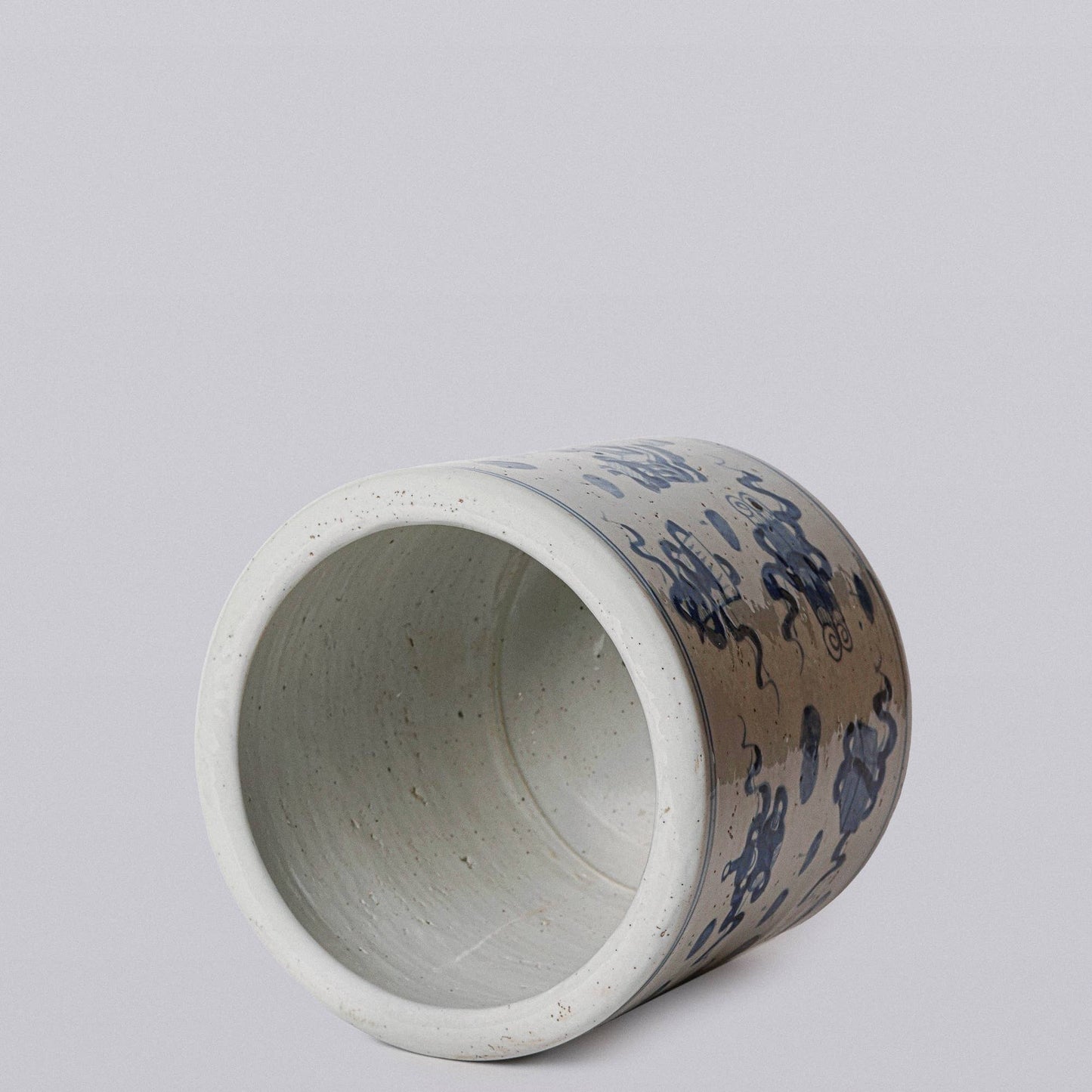 TREASURES FOOTED CACHEPOT
