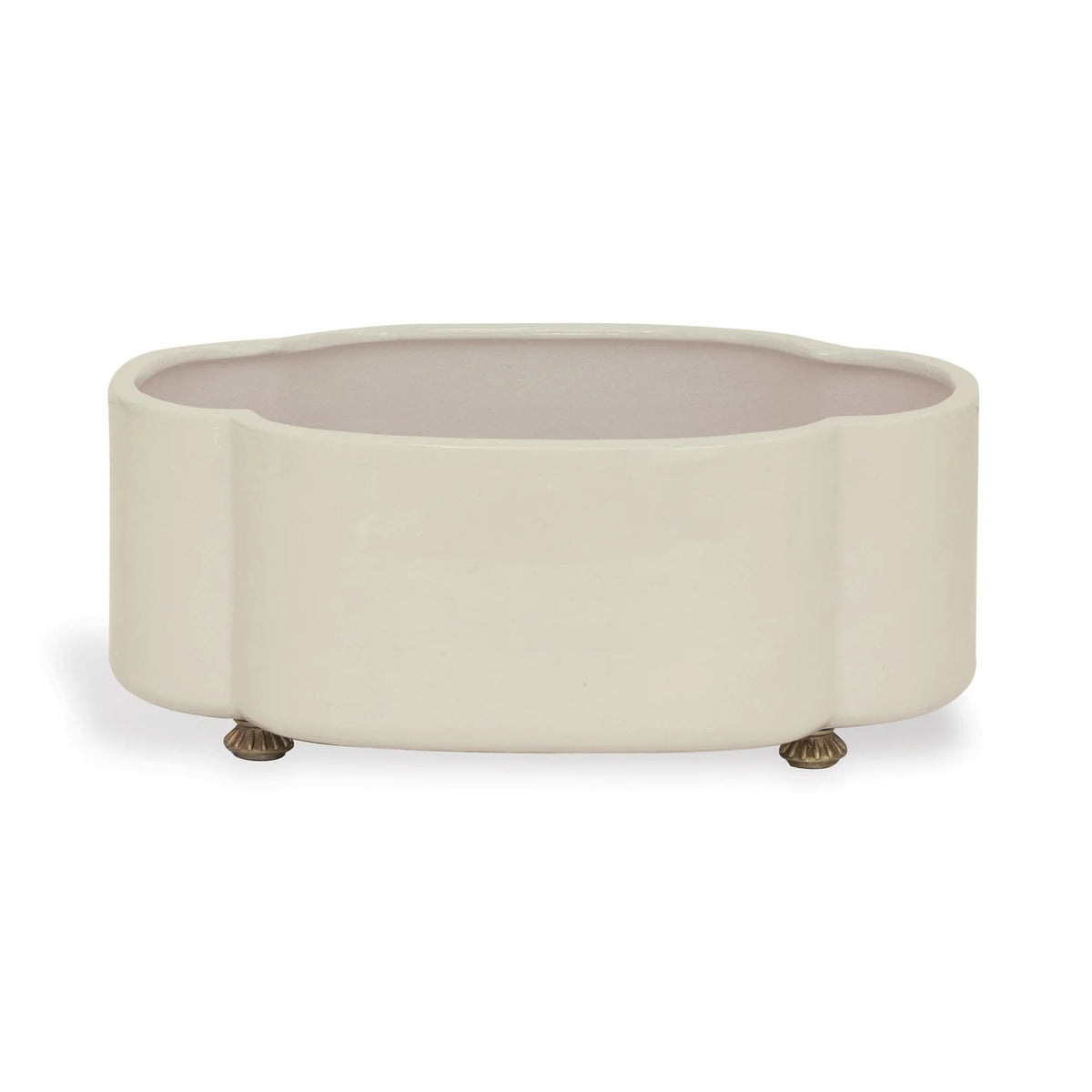 CAROL OVAL CREAM PLANTER