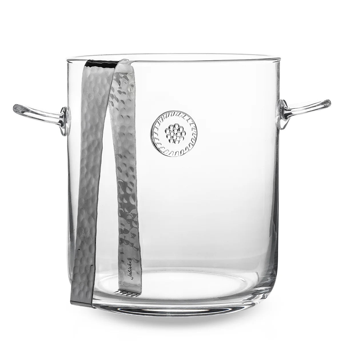 BERRY AND THREAD ICE BUCKET WITH TONGS