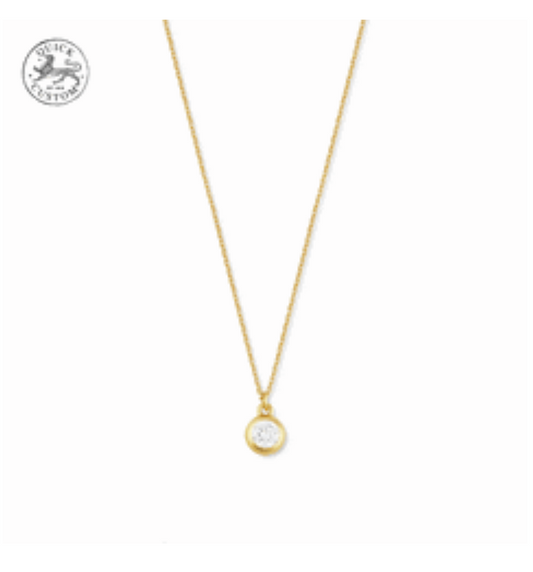 BEZEL DAINTY NECKLACE