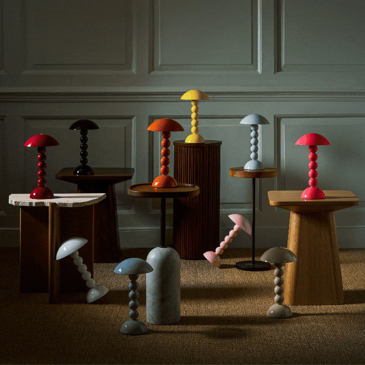RECHARGABLE BOBBIN LAMP 11.8 INCHES
