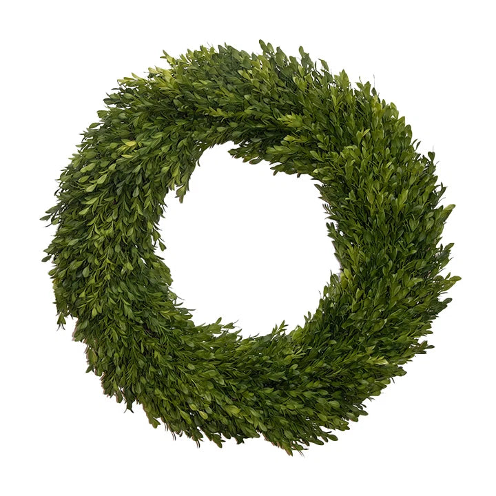 BOXWOOD WREATH- 24"