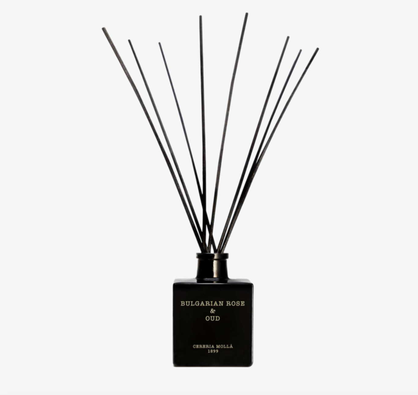 REED DIFFUSER 3.4 OZ. - BULGARIAN ROSE & OUD - BLACK