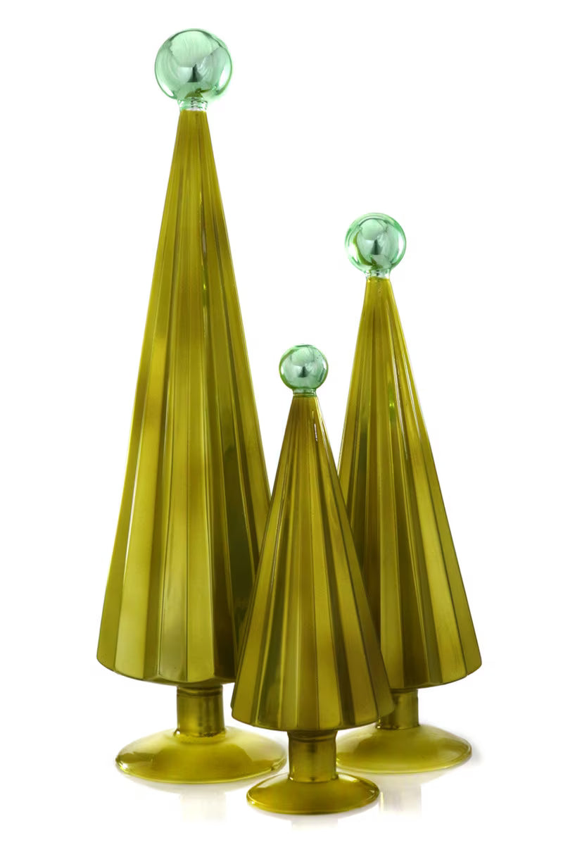PLEATED GLASS TREE