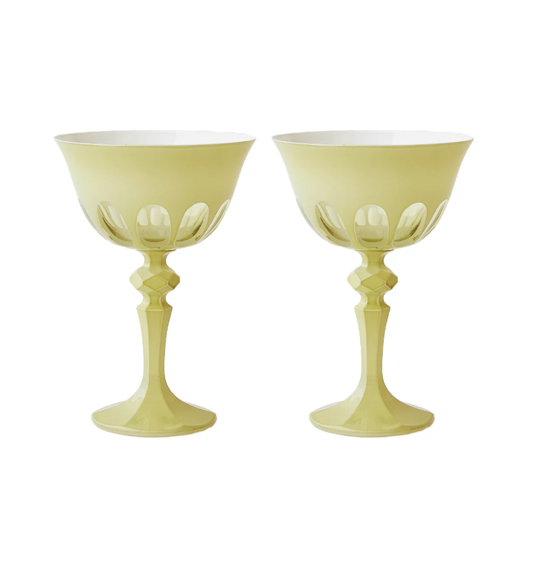 RIALTO GLASS COUPE- SET OF 2