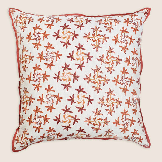 CELESTE PILLOW WITH EMBROIDERY- 22X22