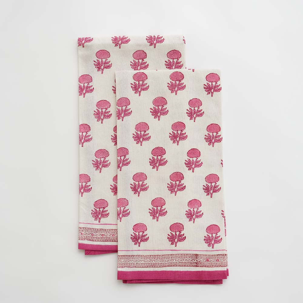 ROSE TEA TOWELS