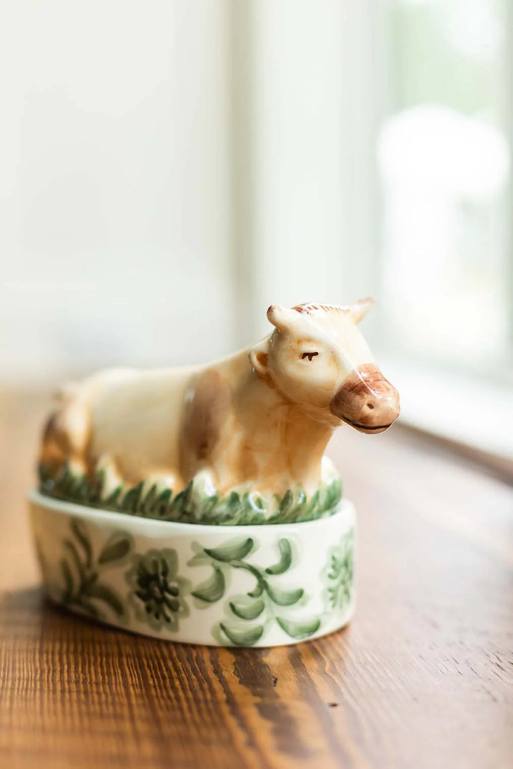 COW BUTTER DISH