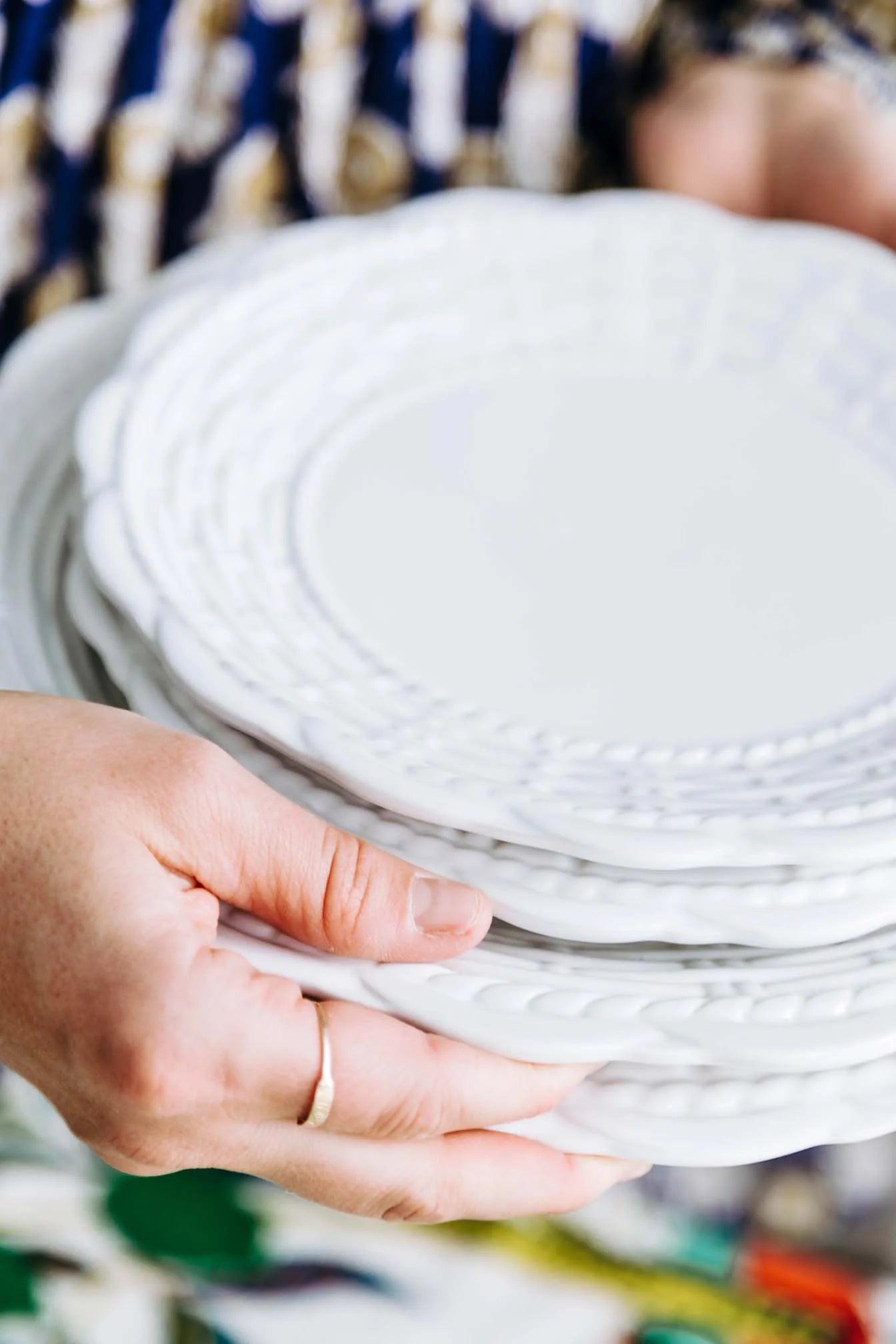 BASKET JUBILEE SALAD PLATE
