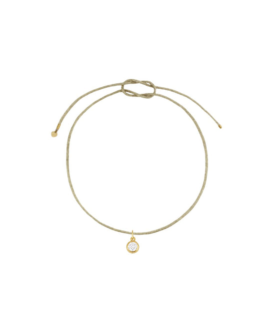 BEZEL CHARM WITH CORD