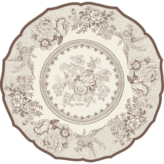 PLACEMAT - DIE-CUT ASIATIC PHEASANTS - SET OF 12