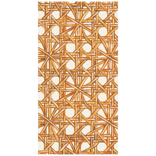 GUEST NAPKIN - RATTAN WEAVE - PACK OF 16
