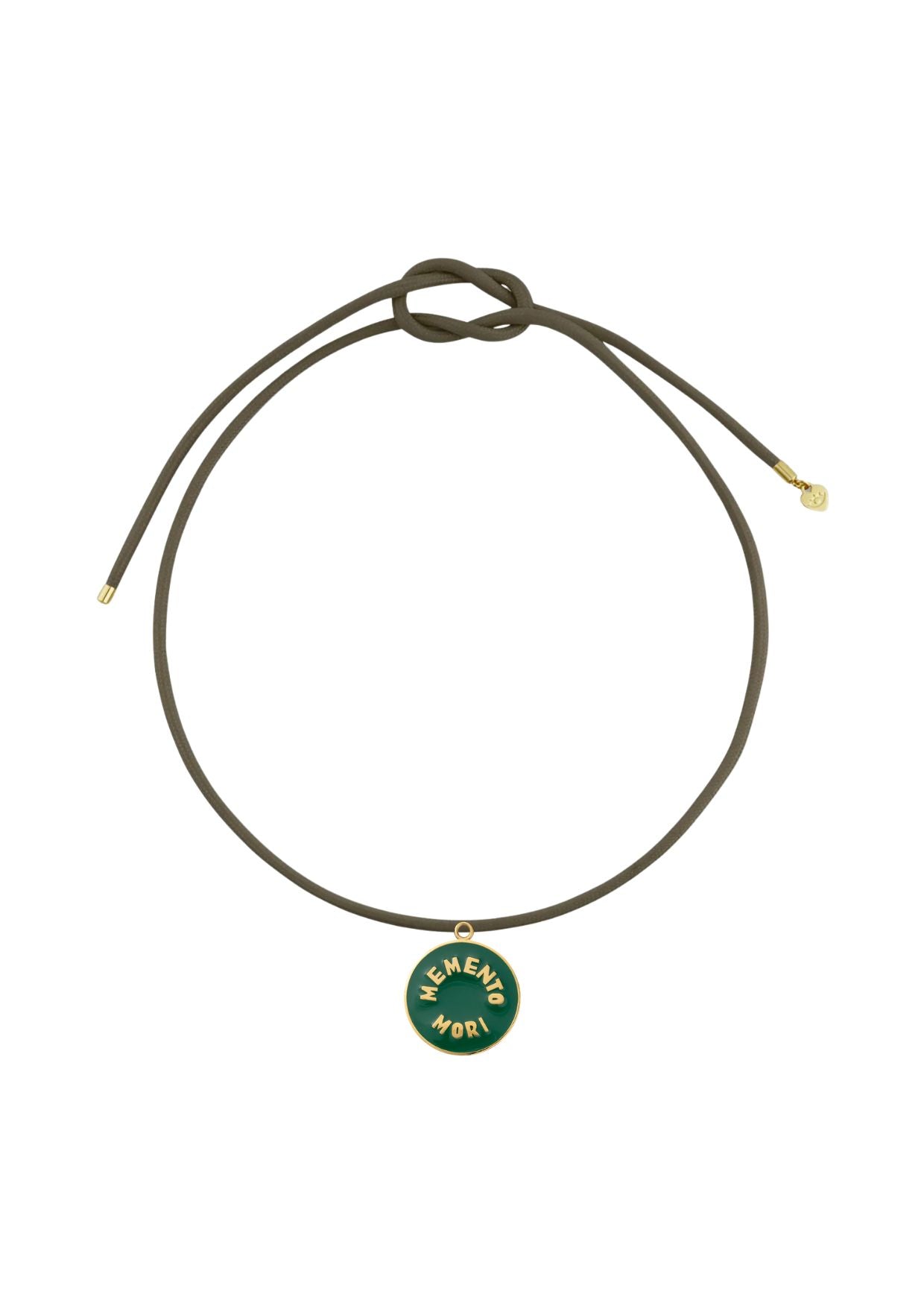 MOMENTO MORI CORD NECKLACE