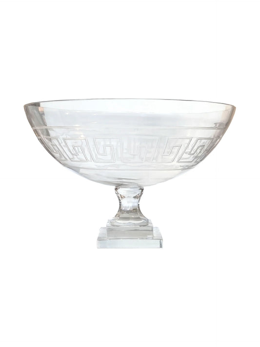 LARGE GREEK KEY BOWL