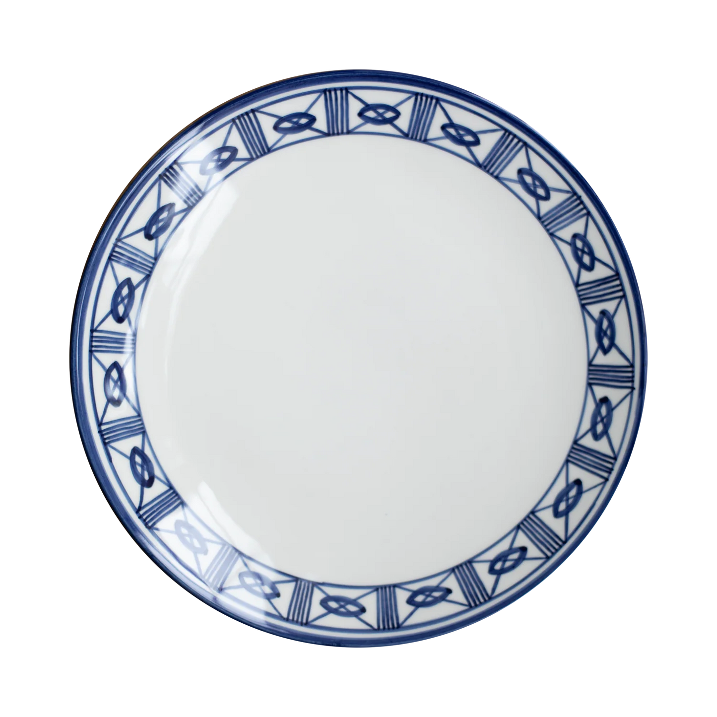 LISBON DINNER PLATE- FILIGREE RIM