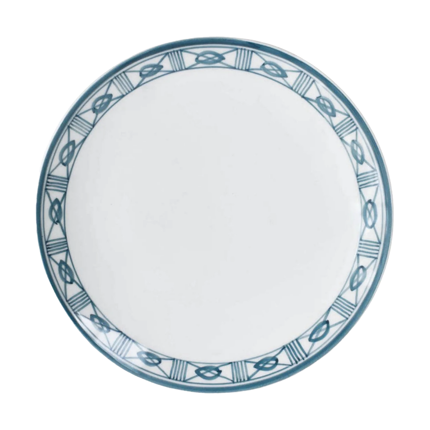 LISBON DINNER PLATE- FILIGREE RIM