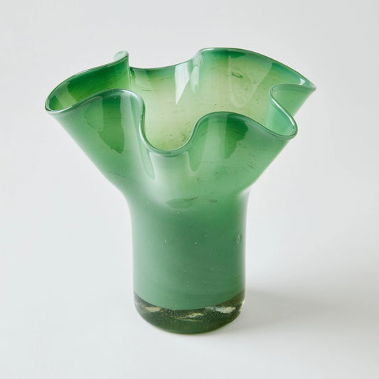 VASE - LETTUCE LEAF (AGAVE) W/O "7" STAMP