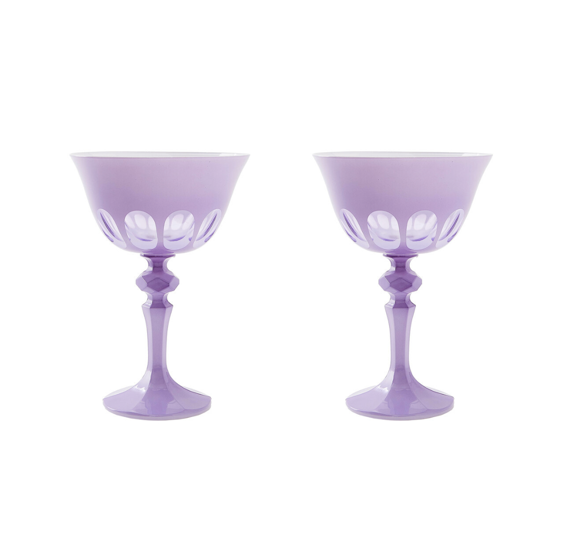RIALTO GLASS COUPE- SET OF 2
