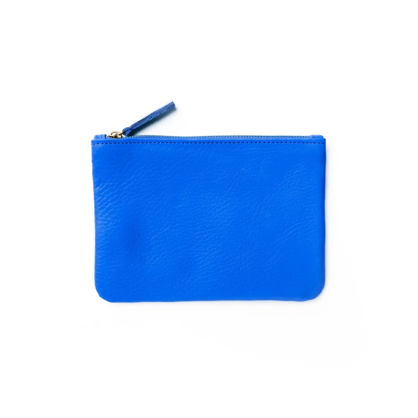 LEATHER ZIPPER POUCH