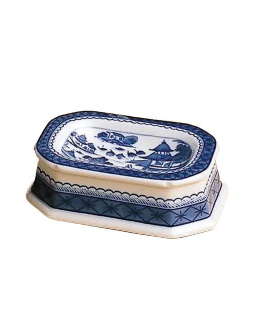 MOTTAHEDEH BLUE CANTON MASTER SALT DISH