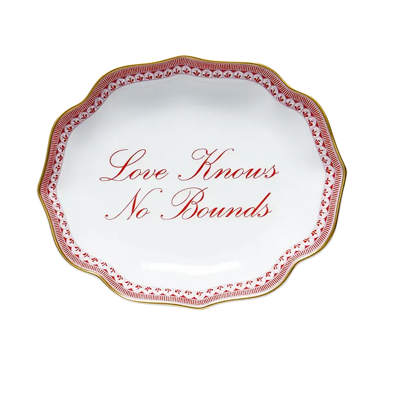 MOTTAHEDEH "LOVE KNOWS NO BOUNDS" DISH