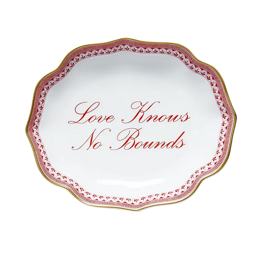 MOTTAHEDEH "LOVE KNOWS NO BOUNDS" DISH