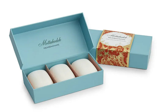 MOTTAHEDEH HEIRSAVONARE GIFT SOAP - BOX OF THREE