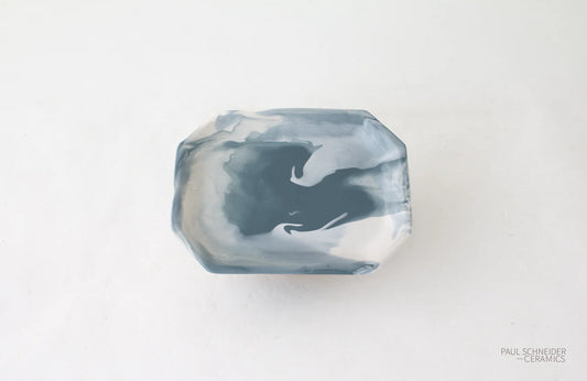 TRAY MINI GEODE BLUE