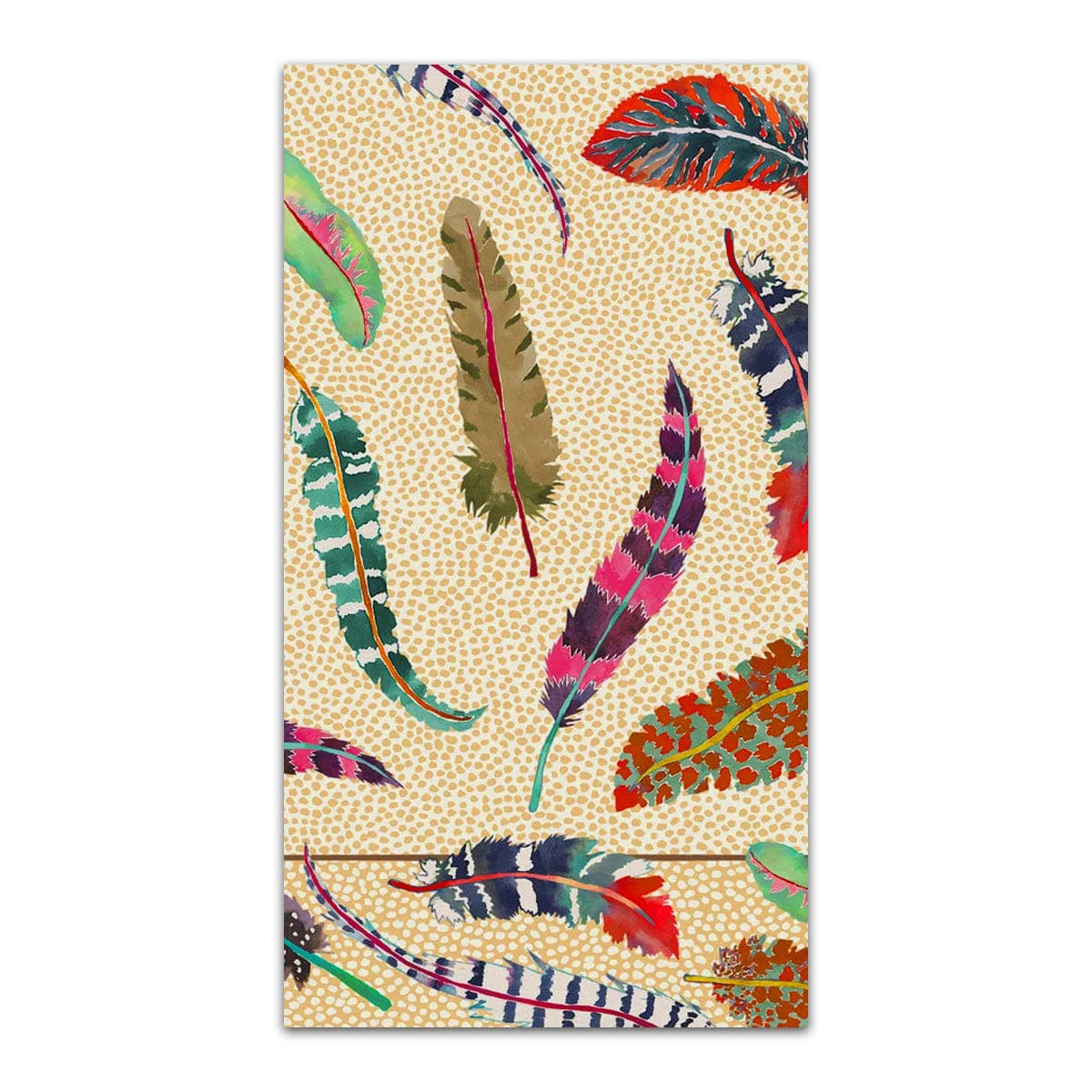 FALL PLUMAGE PAPER GUEST TOWELS