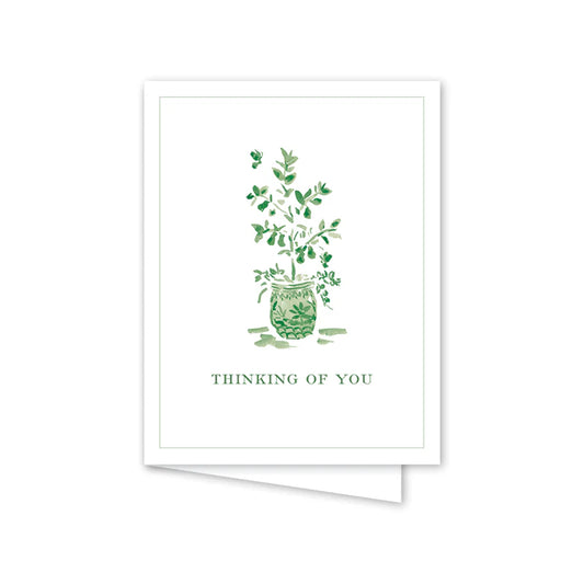 HERON TOPIARY THINKING OF YOU CARDS