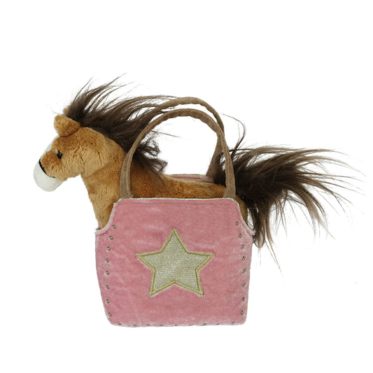 TRUFFLES HORSE AND PURSE SET