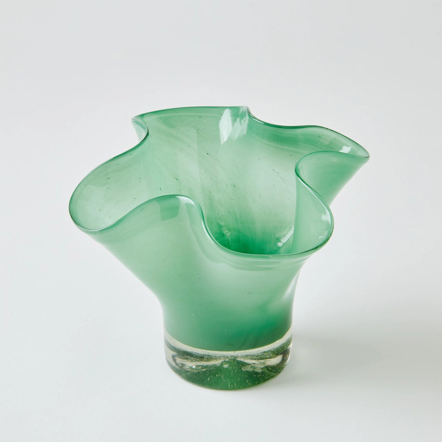VASE - PETITE LETTUCE LEAF (AGAVE)
