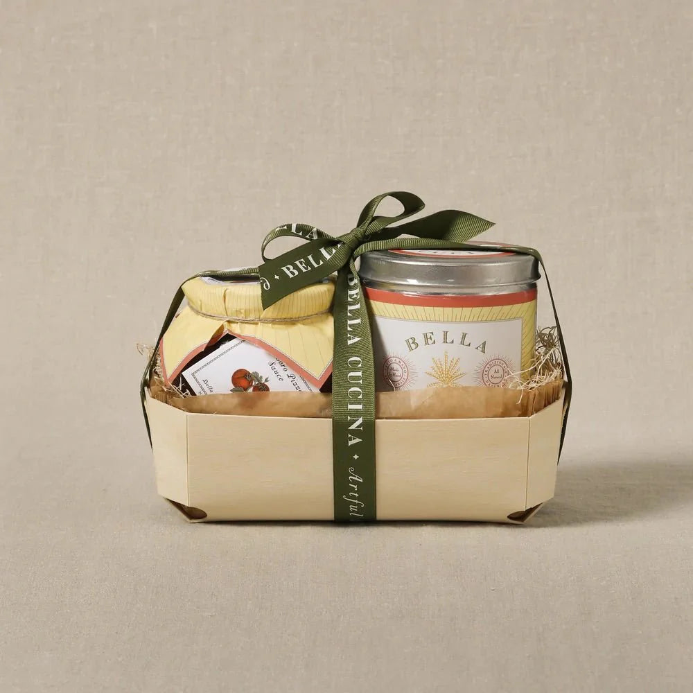 PIZZA SAUCE AND DOUGH BALSAWOOD GIFT KIT