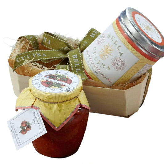 PIZZA SAUCE AND DOUGH BALSAWOOD GIFT KIT