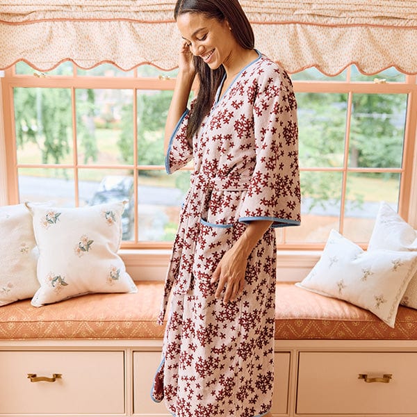 LONG BELL SLEEVE PLUSH ROBE
